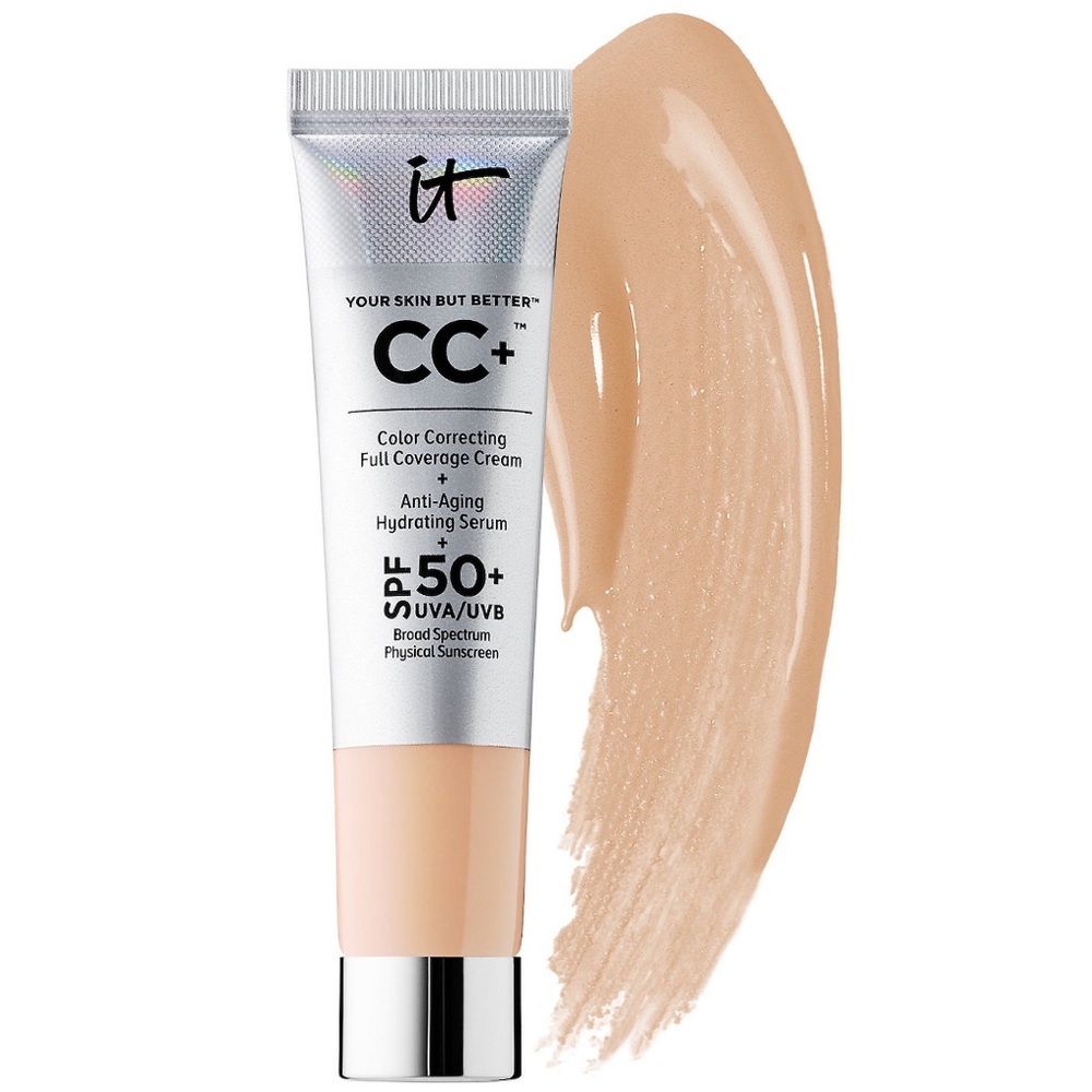 NWT IT Cosmetics CC+ Cream Full Coverage Color Correcting Foundation with SPF 50